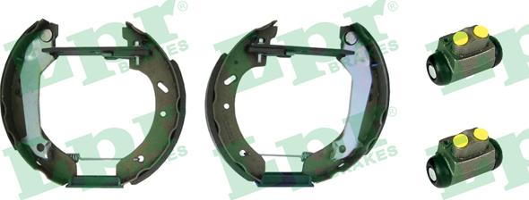 LPR OEK387 - Brake Shoe Set autospares.lv