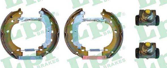 LPR OEK379 - Brake Shoe Set autospares.lv