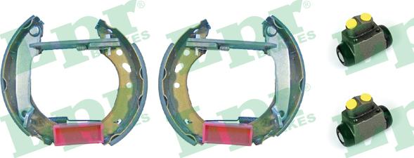 LPR OEK297 - Brake Shoe Set autospares.lv