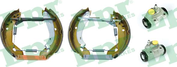 LPR OEK204 - Brake Shoe Set autospares.lv