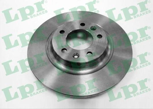 LPR P1005P - Brake Disc autospares.lv