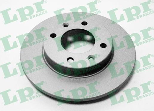 LPR P1001PR - Brake Disc autospares.lv