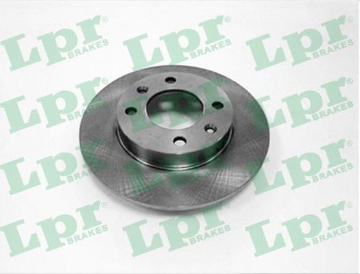 LPR P1001P - Brake Disc autospares.lv