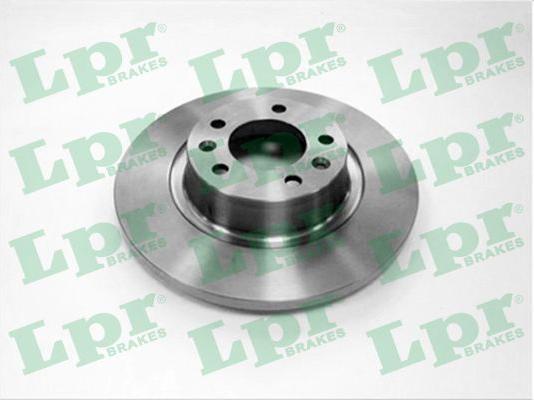 LPR P1008P - Brake Disc autospares.lv