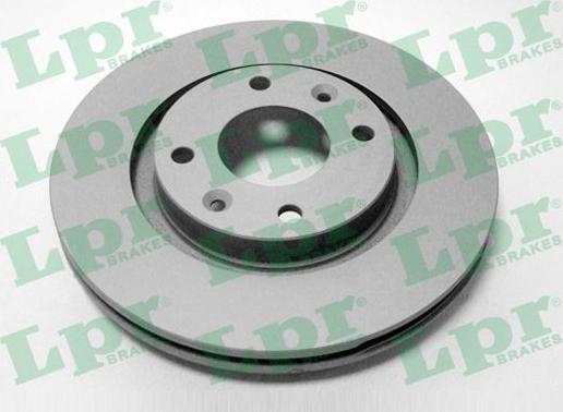 LPR P1002VR - Brake Disc autospares.lv