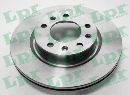 LPR P1019V - Brake Disc autospares.lv