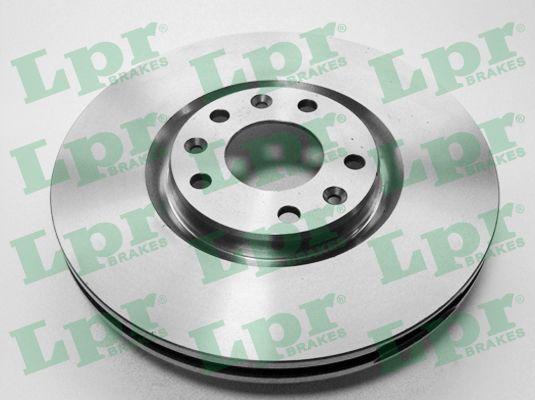 LPR P1017V - Brake Disc autospares.lv