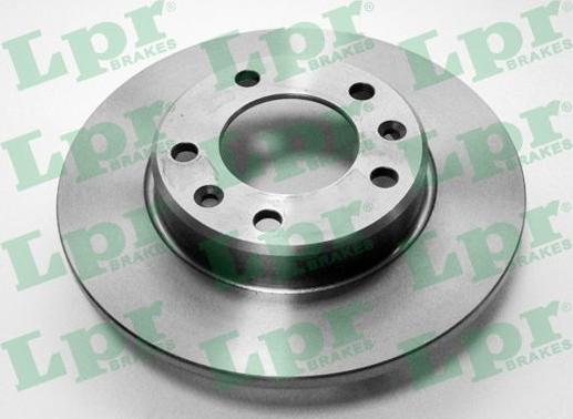 LPR P1021P - Brake Disc autospares.lv