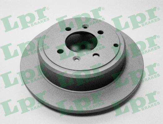 LPR P1191PR - Brake Disc autospares.lv