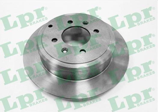 LPR P1191P - Brake Disc autospares.lv