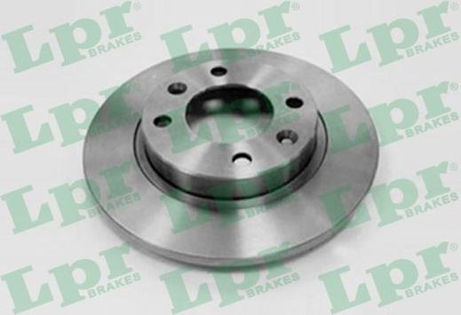 LPR P1151P - Brake Disc autospares.lv