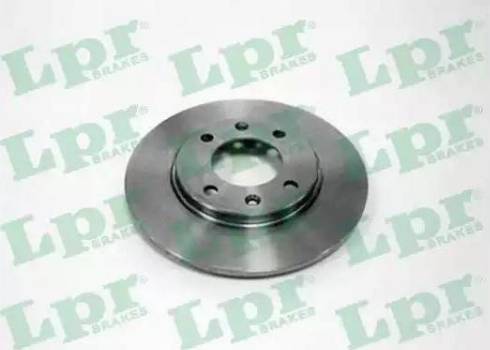 LPR P1161P - Brake Disc autospares.lv