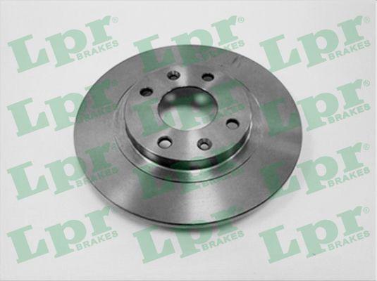LPR P1101P - Brake Disc autospares.lv