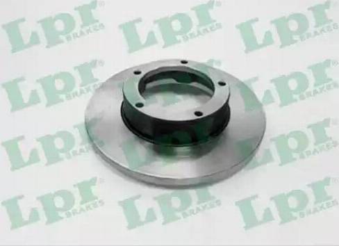 LPR P1111P - Brake Disc autospares.lv