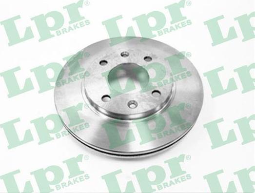 LPR P1171VR - Brake Disc autospares.lv