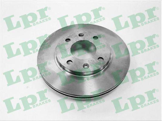 LPR P1171V - Brake Disc autospares.lv