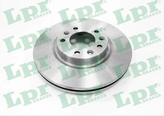 LPR P1251V - Brake Disc autospares.lv