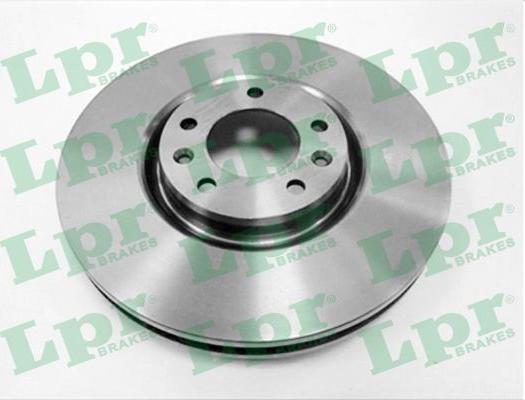 LPR P1261V - Brake Disc autospares.lv