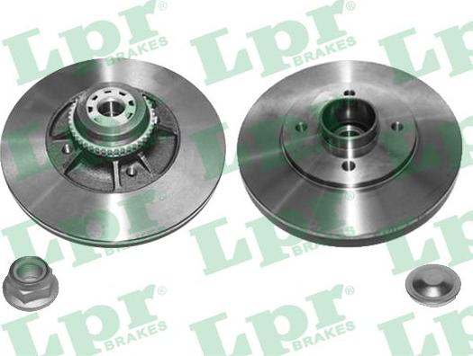 LPR R1411PCA - Brake Disc autospares.lv