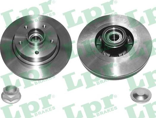 LPR R1049PCA - Brake Disc autospares.lv