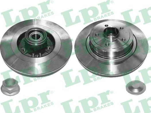 LPR R1046PCA - Brake Disc autospares.lv