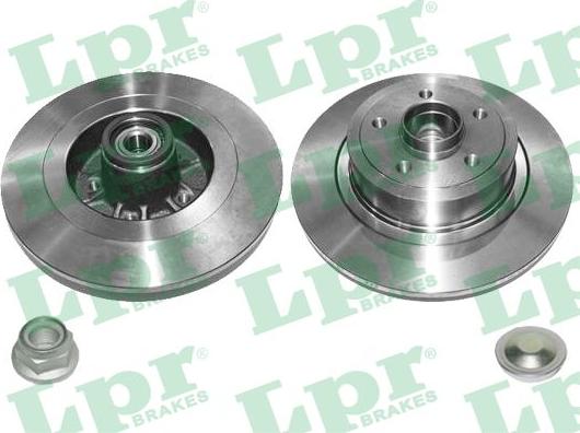 LPR R1048PCA - Brake Disc autospares.lv