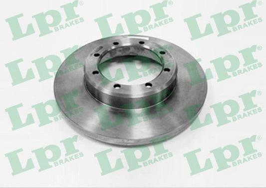 LPR R1042P - Brake Disc autospares.lv