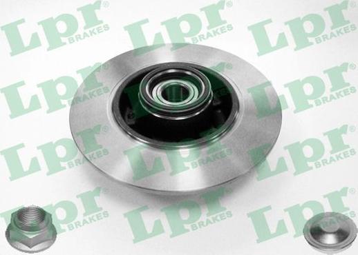LPR R1055PCA - Brake Disc autospares.lv