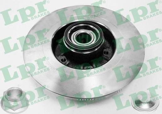 LPR R1004PCA - Brake Disc autospares.lv