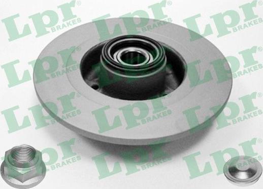 LPR R1004PRCA - Brake Disc autospares.lv