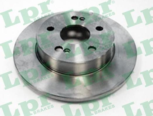 LPR R1006P - Brake Disc autospares.lv