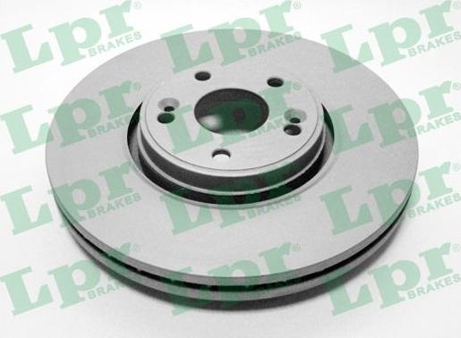 LPR R1017VR - Brake Disc autospares.lv