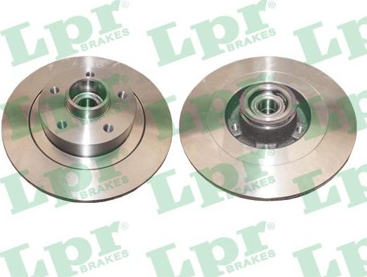 LPR R1080PCA - Brake Disc autospares.lv