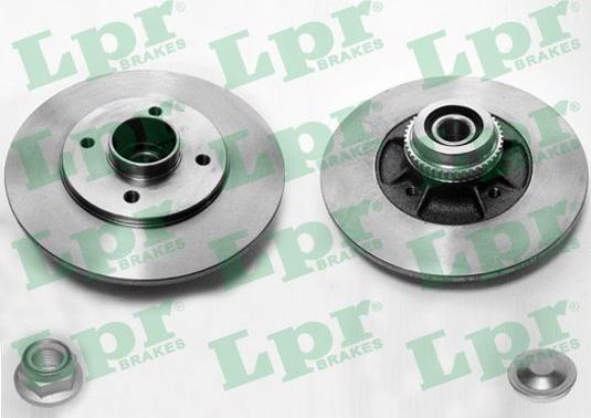 LPR R1035PCA - Brake Disc autospares.lv