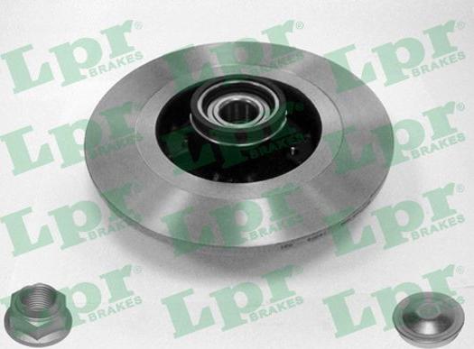 LPR R1031PCA - Brake Disc autospares.lv