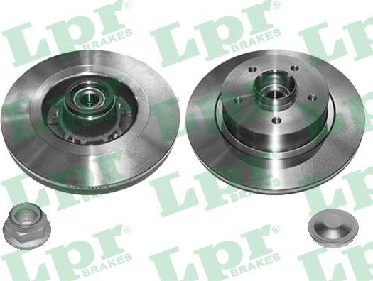 LPR R1038PCA - Brake Disc autospares.lv