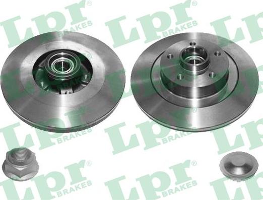 LPR R1032PCA - Brake Disc autospares.lv