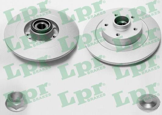 LPR R1032PRCA - Brake Disc autospares.lv