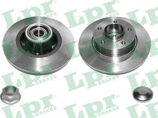 LPR R1020PCA - Brake Disc autospares.lv