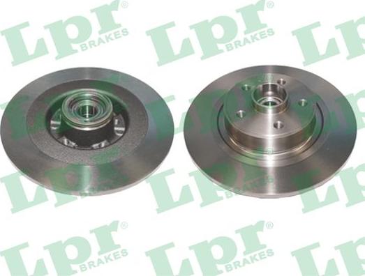 LPR R1022PCA - Brake Disc autospares.lv