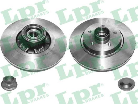 LPR R1070PCA - Brake Disc autospares.lv