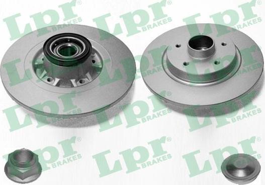 LPR R1070PRCA - Brake Disc autospares.lv