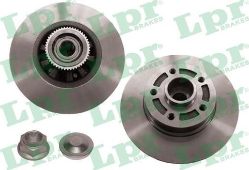 LPR R1072PRCA - Brake Disc autospares.lv