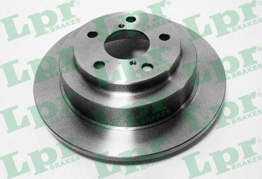 LPR S4101P - Brake Disc autospares.lv