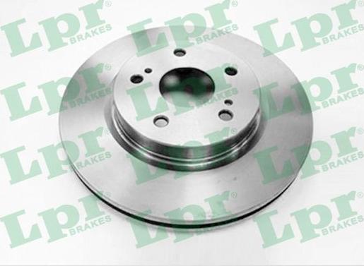 LPR S5004V - Brake Disc autospares.lv