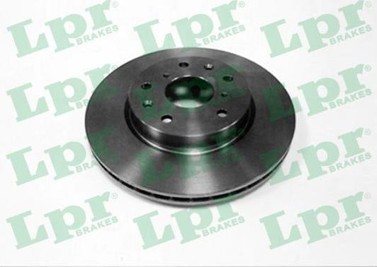 LPR S5005V - Brake Disc autospares.lv