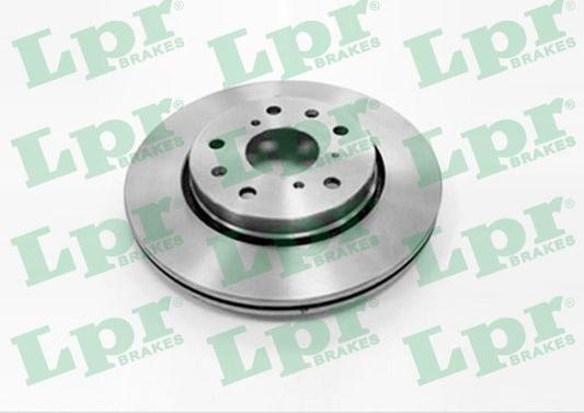 LPR S5008V - Brake Disc autospares.lv