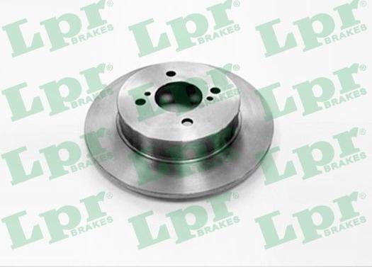 LPR S5015P - Brake Disc autospares.lv