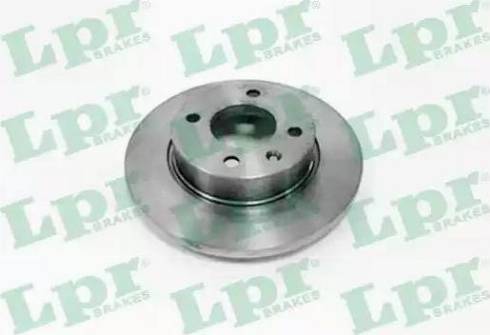 LPR S3021P - Brake Disc autospares.lv