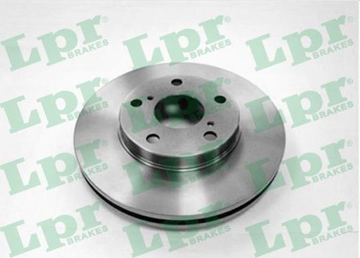 LPR T2981V - Brake Disc autospares.lv